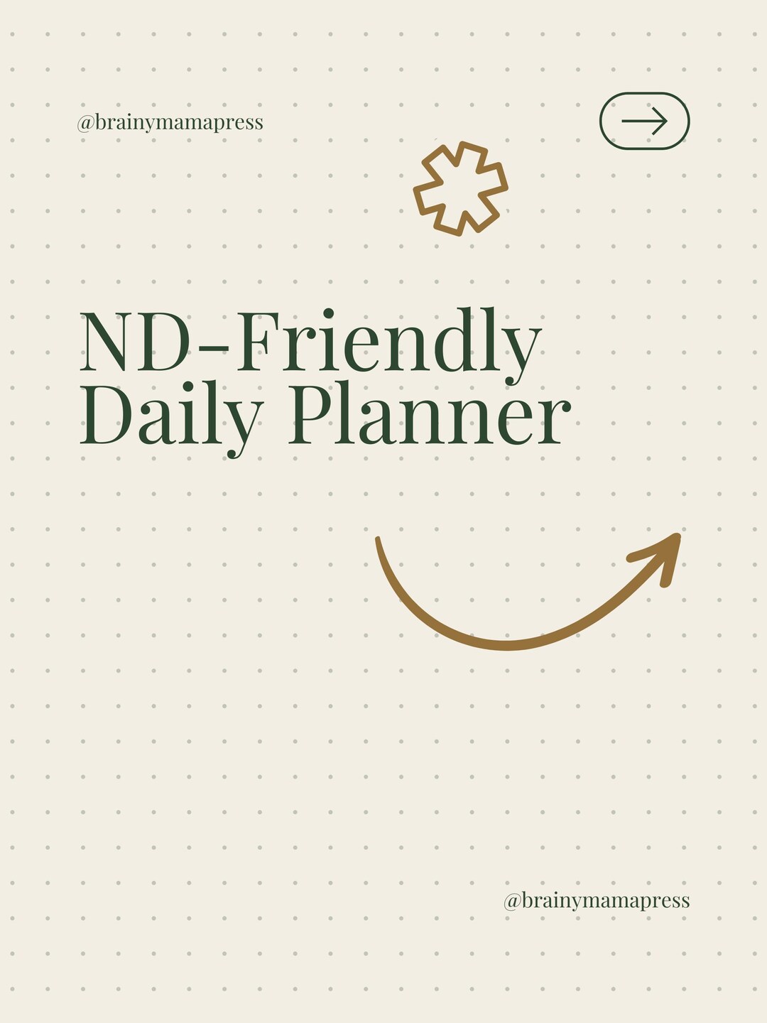 ADHD Daily Planner Printable - Neurodivergent-friendly Focus Planner ...