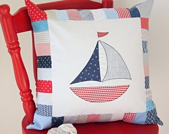 Sail Away Pillow PDF Sewing Pattern