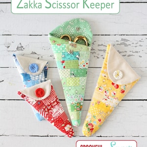 Zakka Scissor Keeper PDF Sewing Pattern