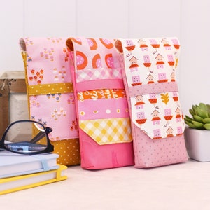 Glimmer Glasses Pouch PDF Patron de couture, étui à lunettes, étui à lunettes, étui à lunettes de soleil