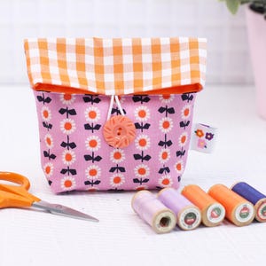 Patrón de costura en PDF para mini bolsitas de regalo: Bolsa de regalo de tela fácil para principiantes (descarga digital)