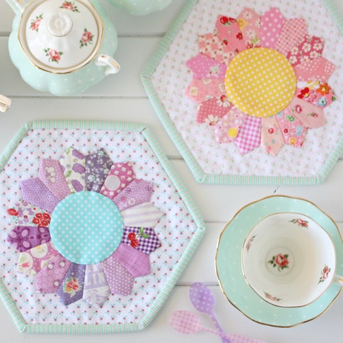 Cosy Cat Placemat PDF Sewing Pattern Etsy Australia