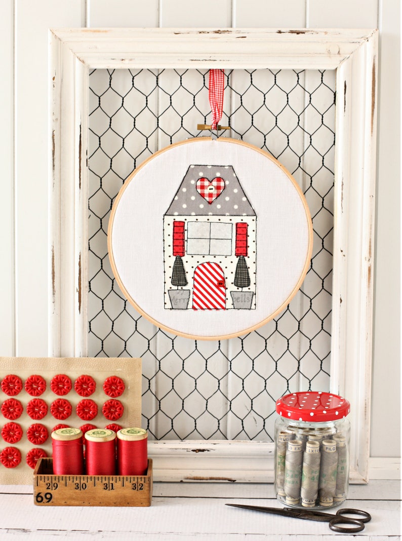 Yuletide Cottages PDF Sewing Pattern image 4