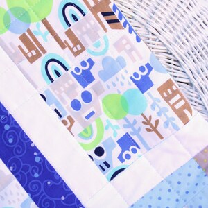 All Around The Town PDF Baby Quilt Pattern image 5