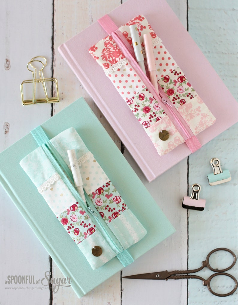 Elastic Pencil Case PDF Sewing Pattern image 4