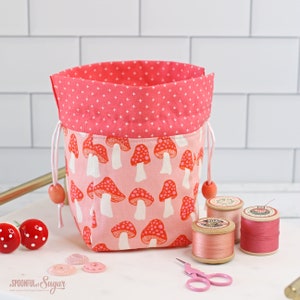 Würfel und Zugbeutel (DnD Dice Bag) PDF Schnittmuster; Rollenspiel-Würfeltasche; Kordelzugbeutel; Drachen und Verliese; Tabletop-Gaming.