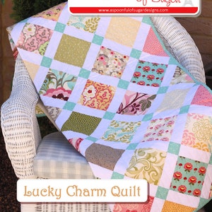 Lucky Charm Quilt PDF Sewing Pattern