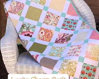 Lucky Charm Quilt PDF Sewing Pattern