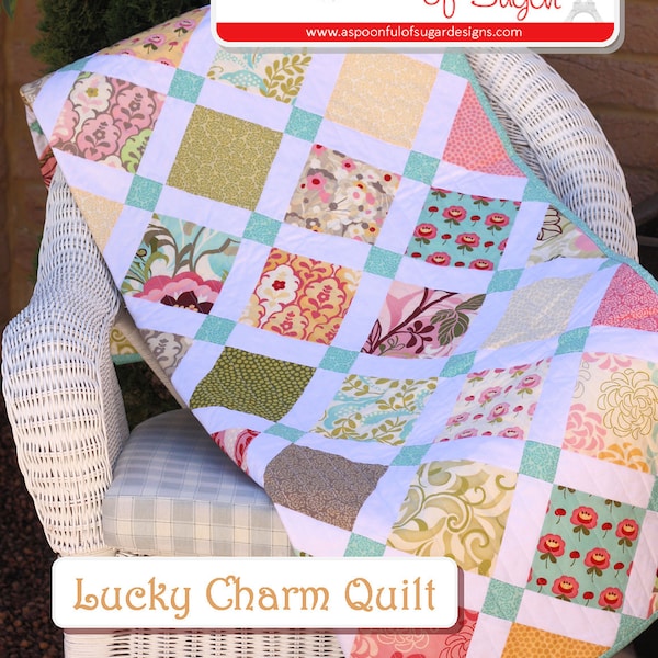 Lucky Charm Quilt PDF Patron de couture