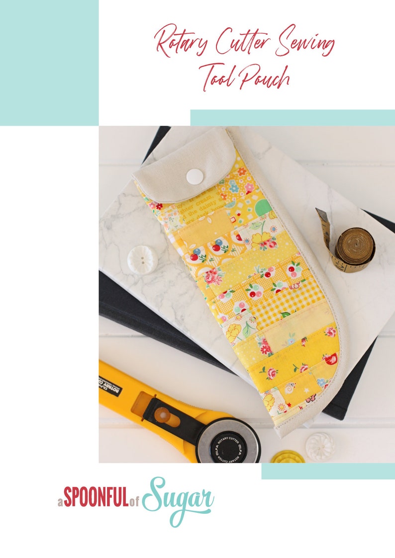 Rotary Cutter Sewing Tool Pouch PDF Sewing Pattern image 2