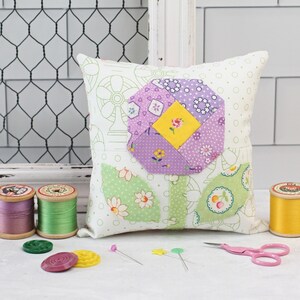 Bloom Pincushion Mini Pillow PDF Sewing Pattern image 8