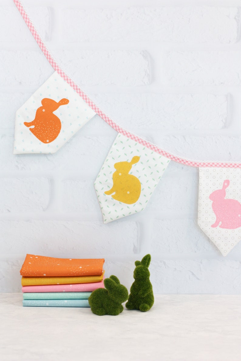 Bunny Bunting PDF Sewing Pattern image 1