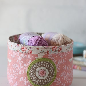 Mini Fabric Basket PDF Sewing Pattern image 7