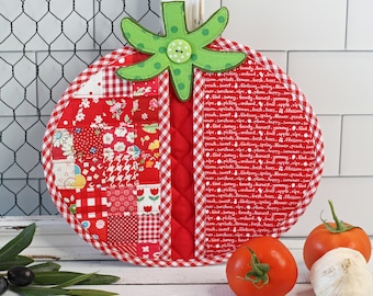 Tomato Pot Holder PDF Sewing Pattern