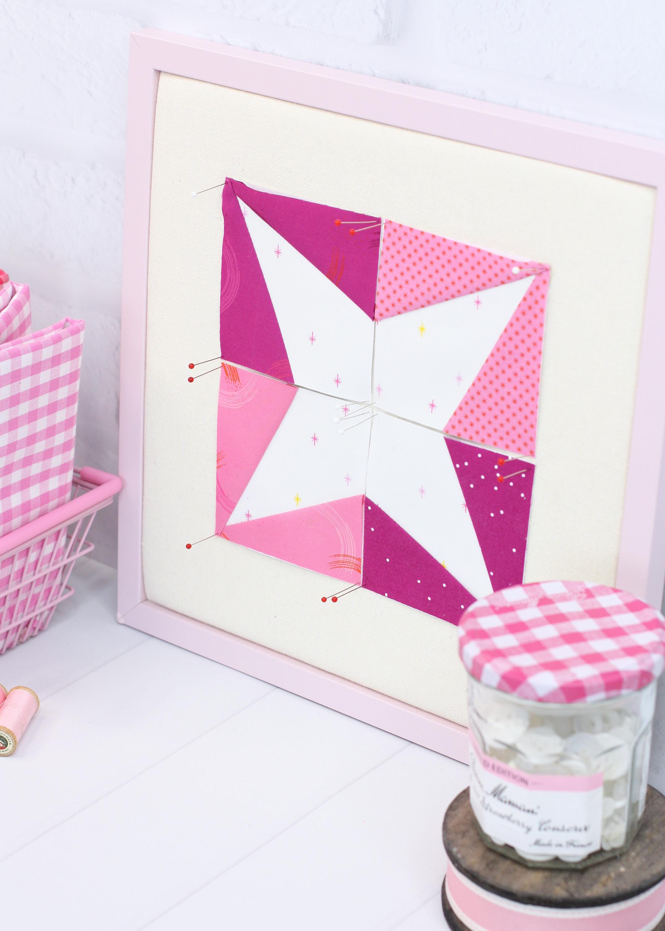 Kite in a Square Foundation Paper Piecing Quilt Block PDF Pattern, FPP ...