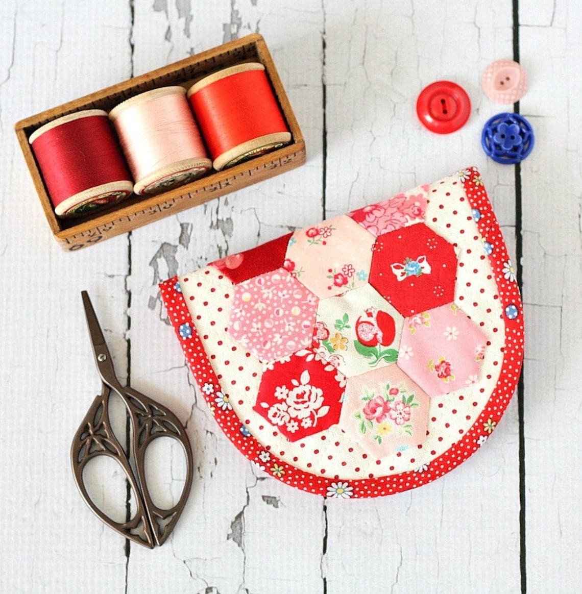 Hexie Sewing Kit PDF Sewing Pattern Etsy New Zealand