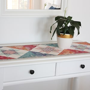 Star Table Runner PDF Sewing Pattern; Quilted Table Runner; Modern ...