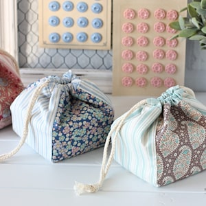Handy Drawstring Pouch PDF Sewing Pattern Available in 3 image 5