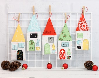 Advent Houses PDF Sewing Pattern