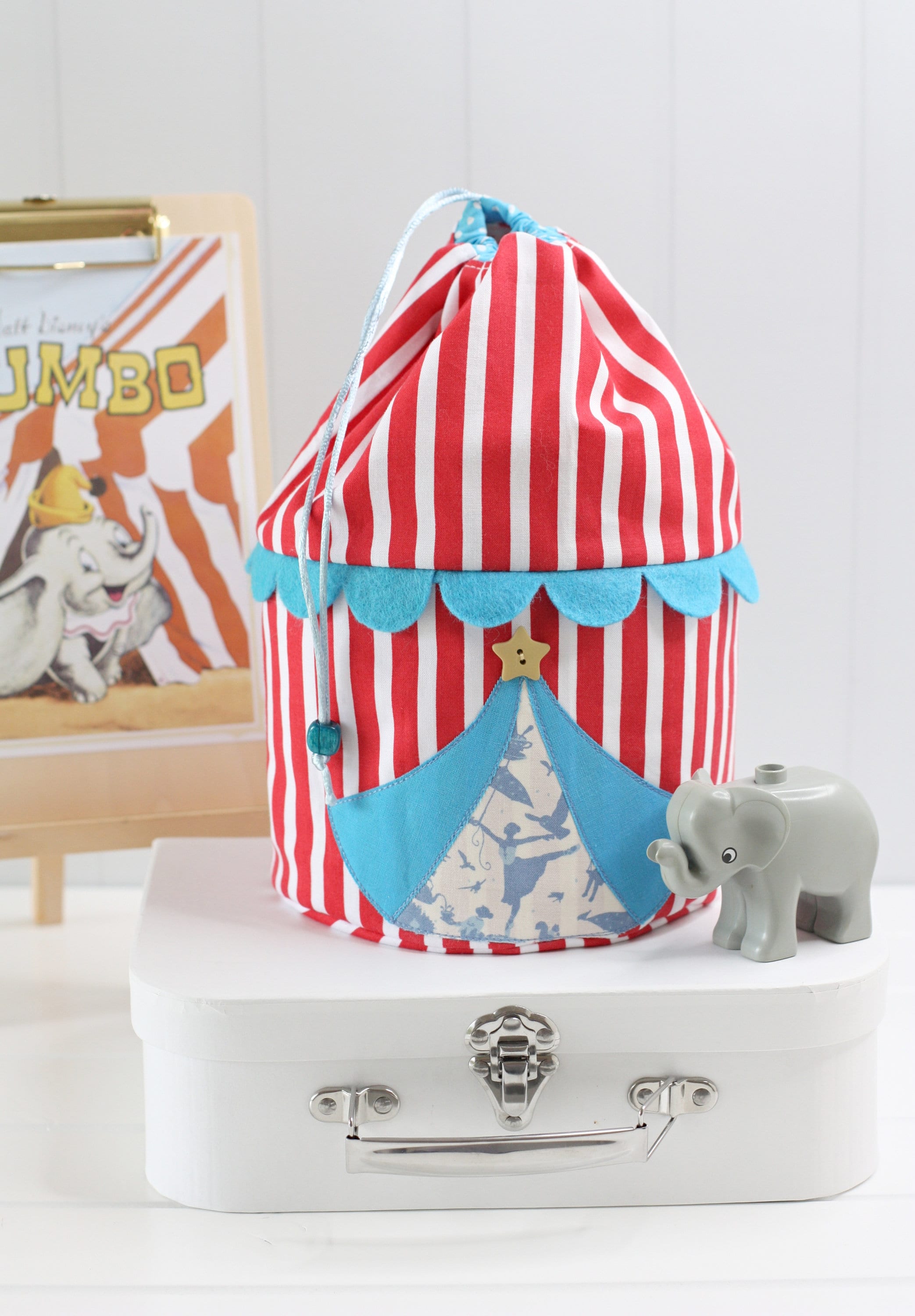 Pattern Print Circus Backpack main image 0