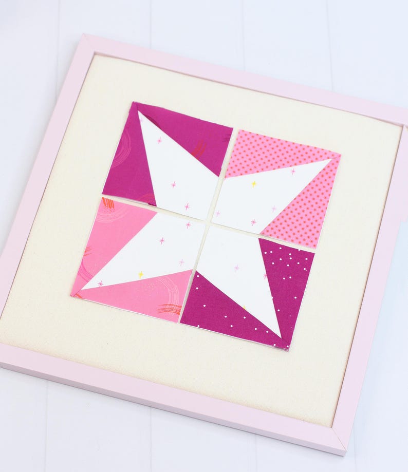 Kite in a Square Foundation Paper Piecing Quilt Block PDF Pattern, FPP ...