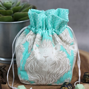 Dice and Drawstring Bag (dnd Dice Bag) PDF Sewing Pattern; RPG Dice Bag ...