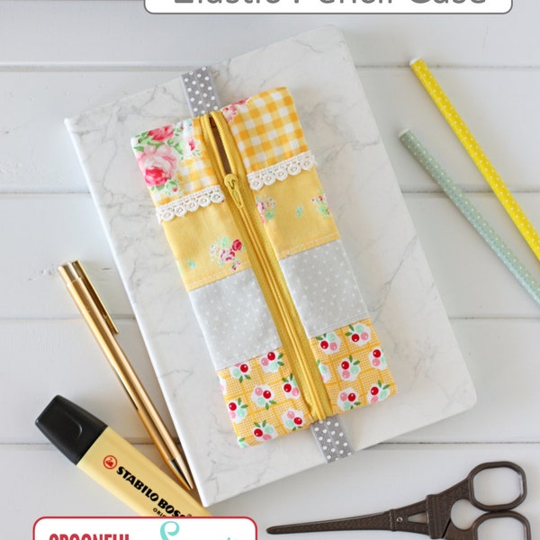 Elastic Pencil Case PDF Sewing Pattern