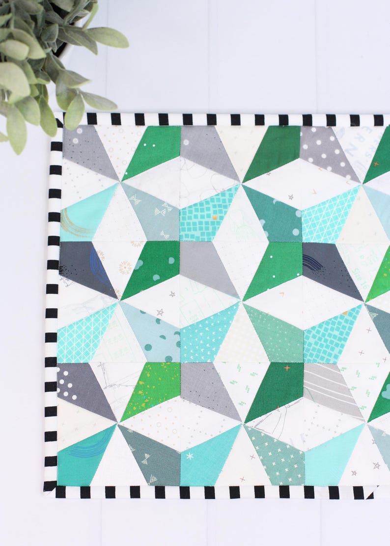 Kaleidoscope Foundation Paper Piecing Quilt Block PDF Pattern, FPP 5 Sizes - 2 inch, 3 inch, 4 inch, 5 inch, 6 inch, Print at Home; windmill image 7