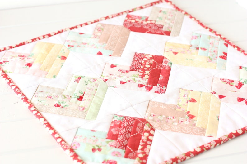 Heart of the Home Mini Quilt PDF Sewing Pattern image 5