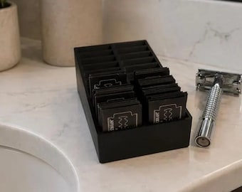 20 Safety Razor Blade Storage