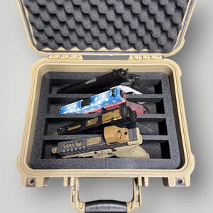 Apache 2800 4-Pistol Case Insert | Universal Handgun Organizer