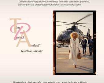 Corporate Luxe Prompt Pack™ – 32 AI Twin & Editorial CEO Branding Images (Digital Download)