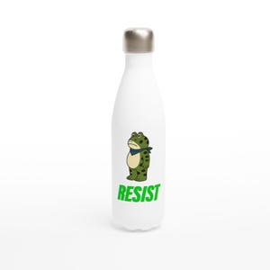 Portland Frog Resist 17oz Edelstahl Wasserflasche