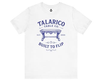 James Talarico Table Co. Tee | Parody Political Shirt | Built to Flip (Soft Version, XS-2X)