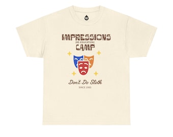 Late Night Corrections Tee, Seth Meyers Impressions Camp Shirt, Parody University Style, Unisex T-Shirt, Graphic Tee, Funny Tee