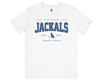 Late Night Corrections Tee, Seth Meyers Jackals Shirt, Parody University Style, Unisex T-Shirt, Graphic Tee, Funny Tee