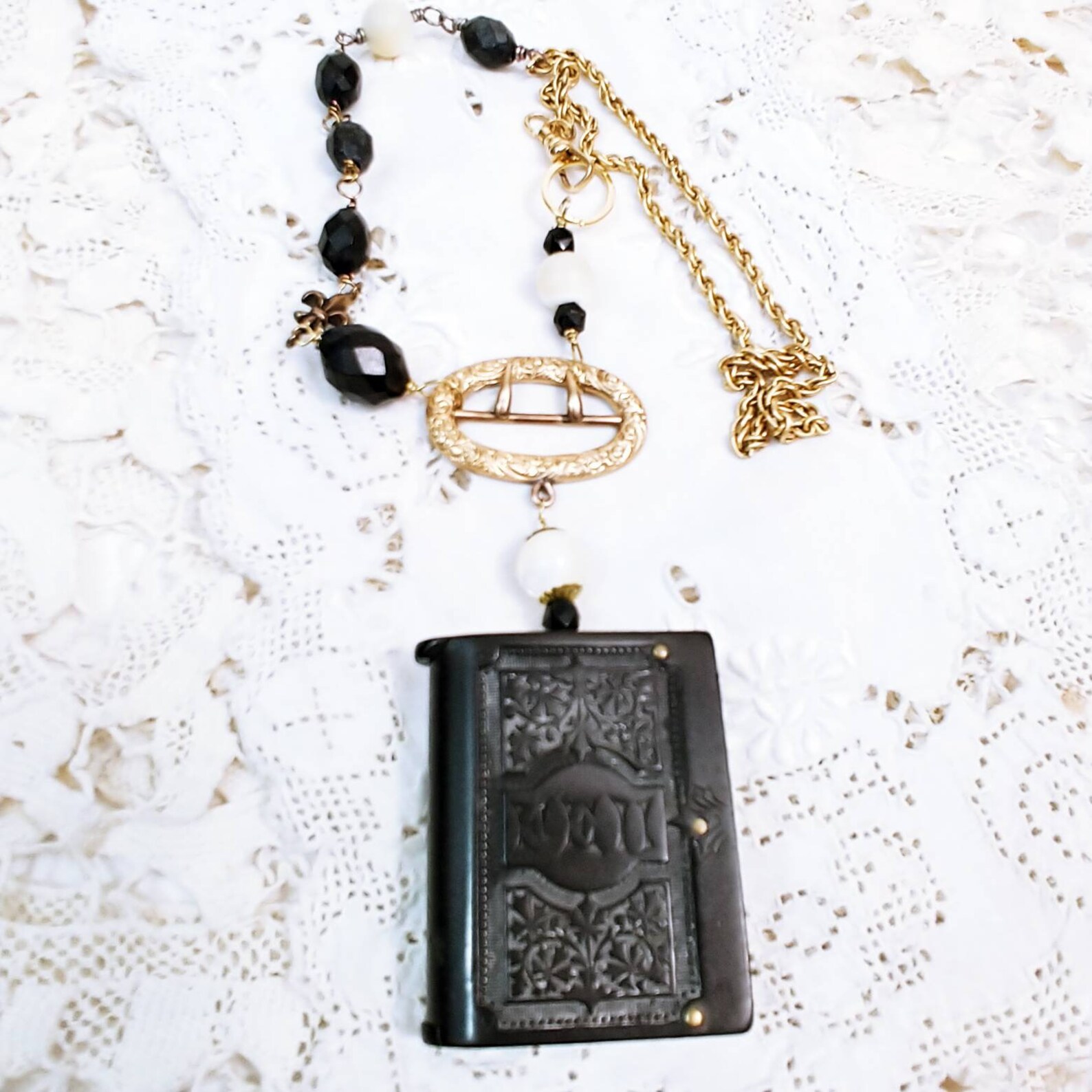 FRENCH GUTTA PERCHA Match Safe Memorial Vintage Watch Chain Etsy