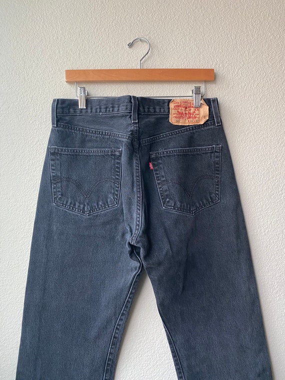 Vintage Levi's Black 501 Jeans - Gem