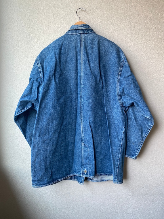 Denim Work Jacket - image 5