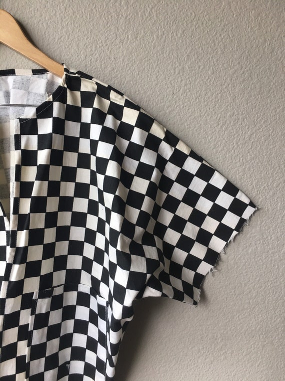 Handmade Kids Checkered Kimono - image 6