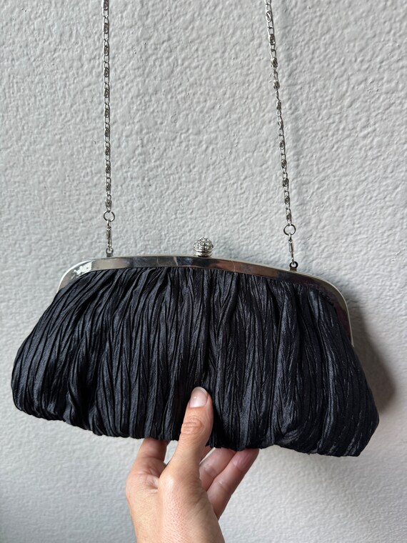 Nieman Marcus Pleated Evening Purse - image 5