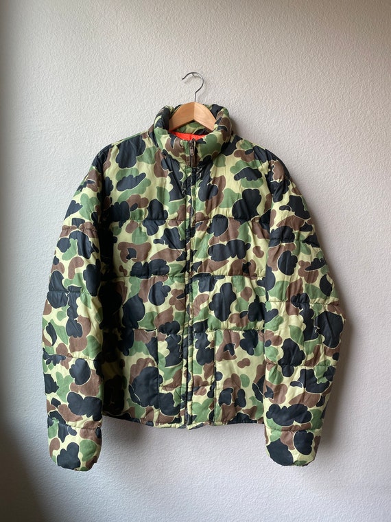 Vintage Reversible Camo Puffer Jacket - image 1