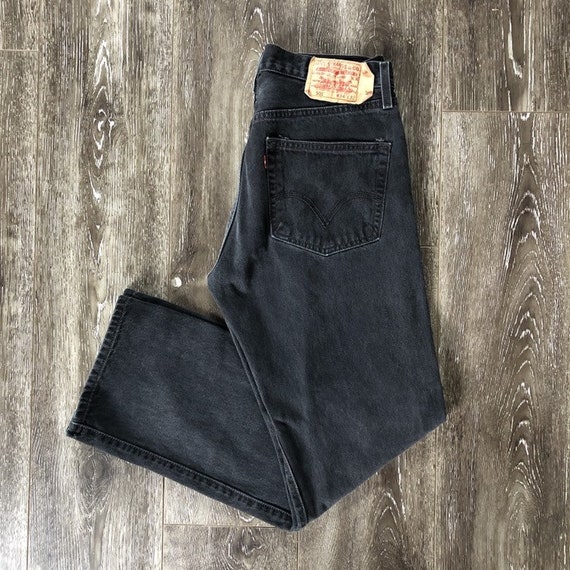 Vintage Levi's Black 501 Jeans