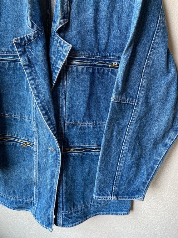 Denim Work Jacket - image 2