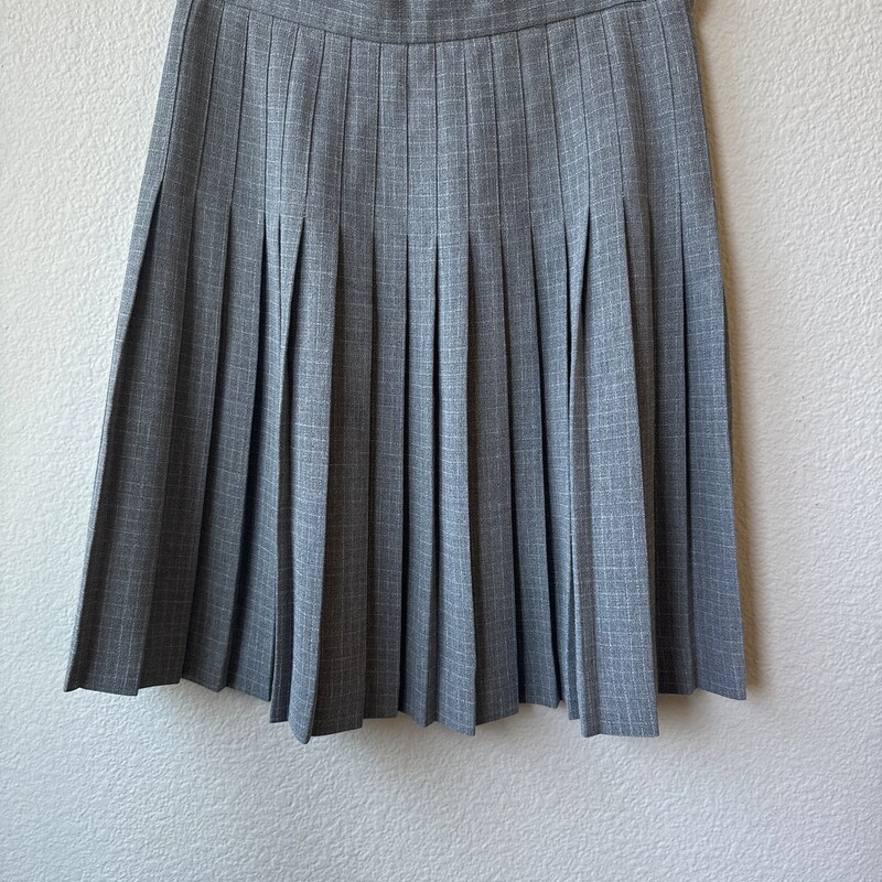 Gray Pleated Skirt main image 0