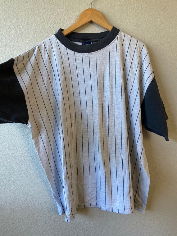 Oversized Stripe T Shirt - image 2