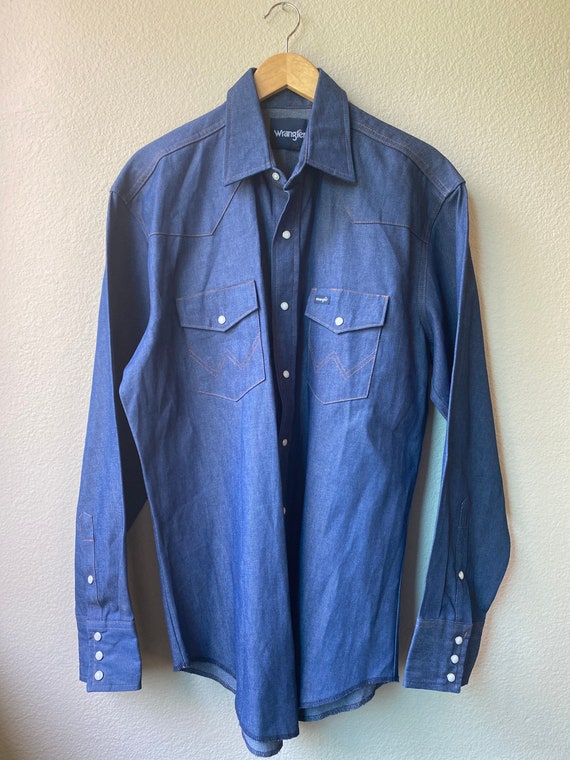 Vintage Wrangler Denim Shirt