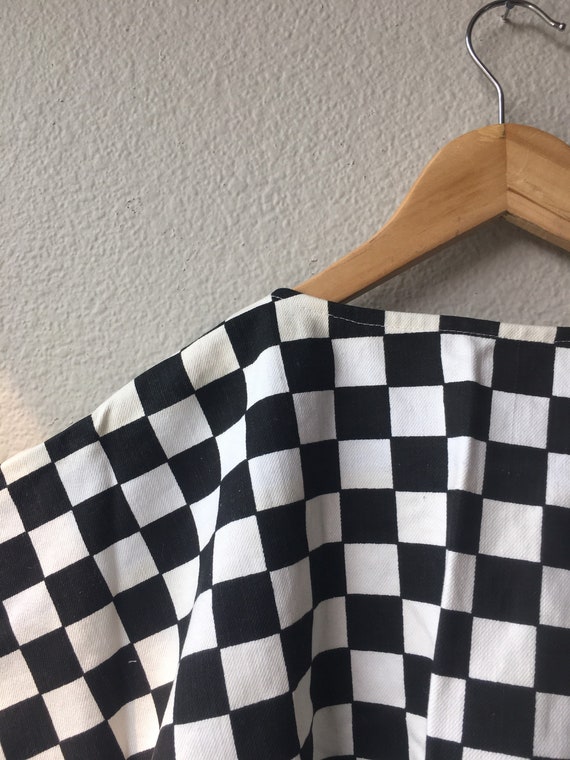 Handmade Kids Checkered Kimono - image 9