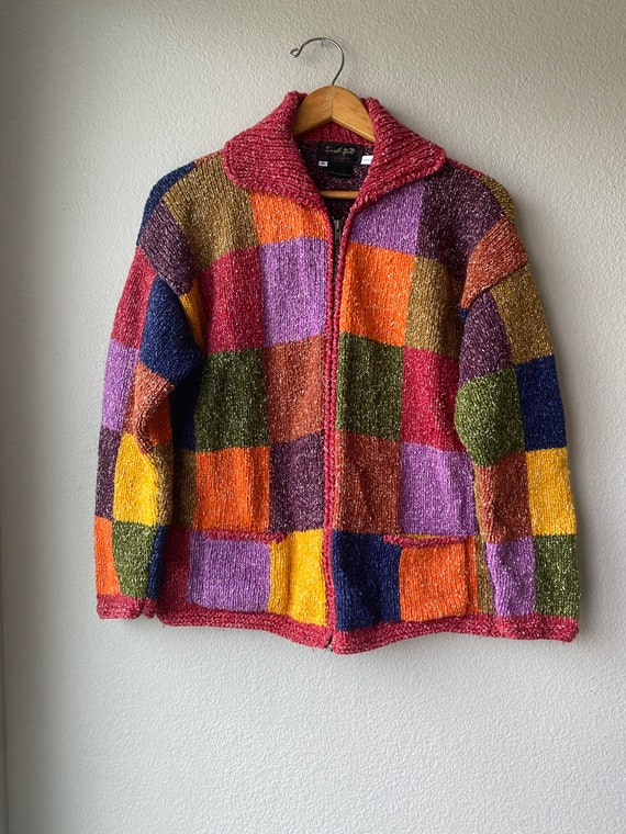 Handmade Patchwork Sweater