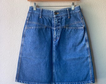Vintage MARITHÉ FRANÇOIS GIRBAUD Denim Skirt